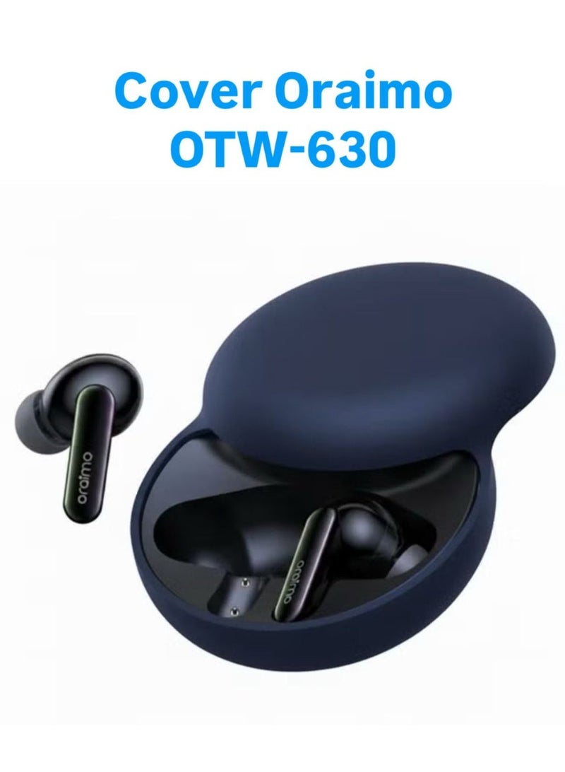 غطاء سيليكون لسماعات أورايمو OTW 630 سبيس بادز - ازرق غامق - Image 1