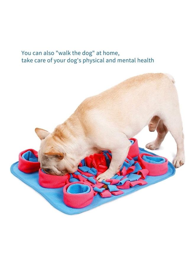 نيبمينينت Pet Snuffle Feeding Mat Blue/Pink 42 x 42cm - Image 5