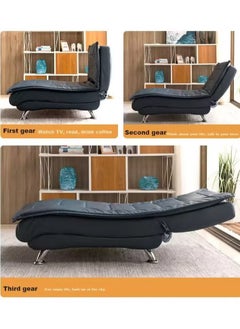 Generic Home Living Room Furniture Soft Folding Recliner Chaise Lounge Chair Leisure Folding Lunch Break Sofa Bed  - Image 3
