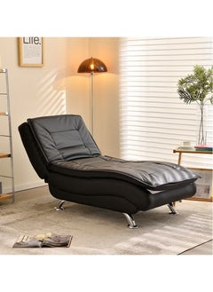 Generic Home Living Room Furniture Soft Folding Recliner Chaise Lounge Chair Leisure Folding Lunch Break Sofa Bed  - Image 1