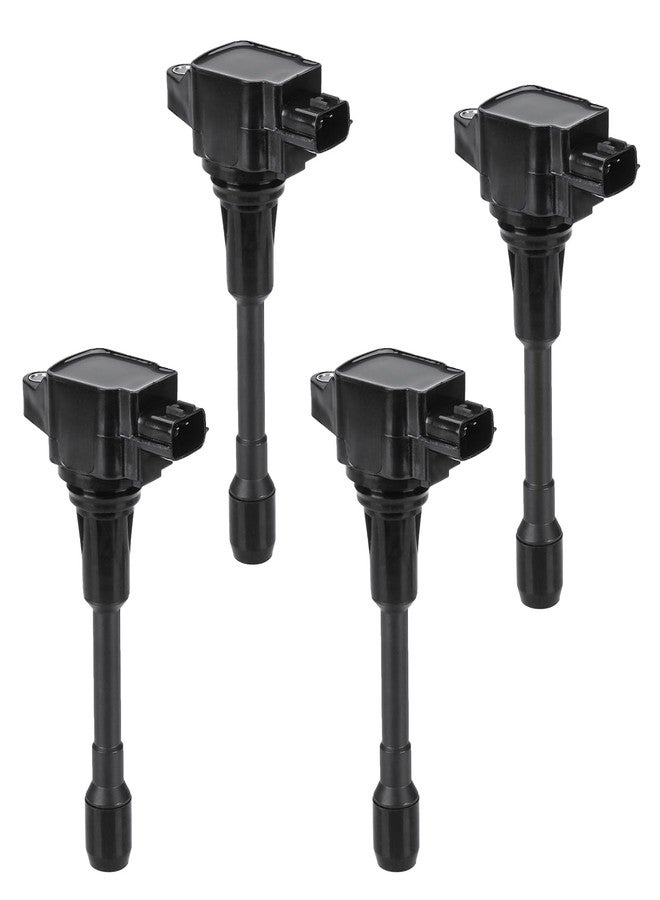 AEagle Ignition Coil Pack 4pcs for Infiniti FX50 M56 Q70 Q70L QX60 QX70, Nissan March Altima Cube NP300 Frontier NV200 Rogue Select Sentra Tiida Urvan Versa, 1788369 C1696 22448ED000 UF549 22448-JA00A - Image 1