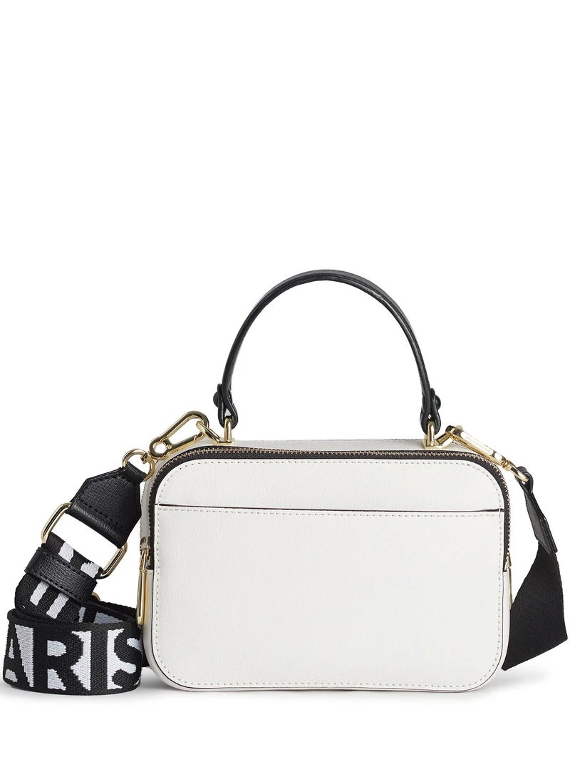 Karl Lagerfeld Paris Simone Printed Leather Small Crossbody