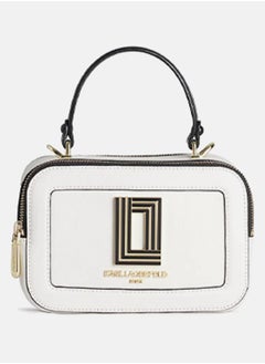 Karl Lagerfeld Paris Karl Lagerfeld Paris Simone Printed Leather Small Crossbody  - Image 1