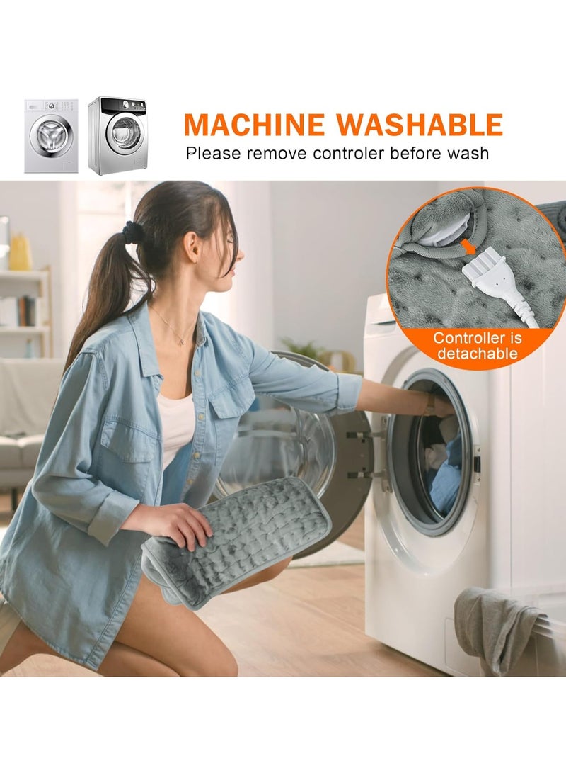 general Foot Warmer, Electric Foot Warmer, Dual Side Foot Warmer Under Table, Heated Bed Foot Warmer, Electric Heated Foot Warmer, 6 Temperature Settings, Auto Off, 16 × 16 inches - Image 4