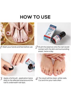 Lanthome LANTHOME 10ml Fangal Nail Renewal Enhanced Nail Repair Solution Gentle Care  - Image 5