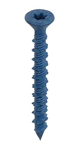 Tapcon 28555 3/16x1-3/4 Blue Star Drive Bugle Head Concrete Anchors 225/Box - Image 1