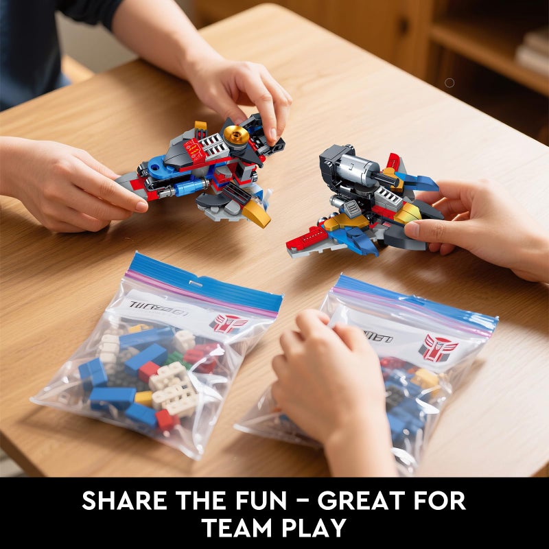 IBLOTIME Transforming Robot Building Sets Easter 8 in 2 Robot Vehicle Models 769 PCS Creative Assembly Display Gift Christmas Birthday Ages 14+ - Image 4