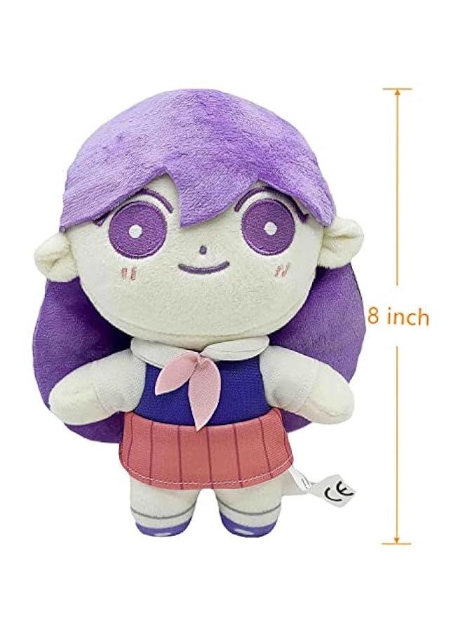 Omori Plush Toys, Sunny Basil Kel Hero Aubrey Mari Omori Plush, Soft and Cuddly，8-10 inch Omori Plushie, Anime Characters Merch for Game Fans (Mari)