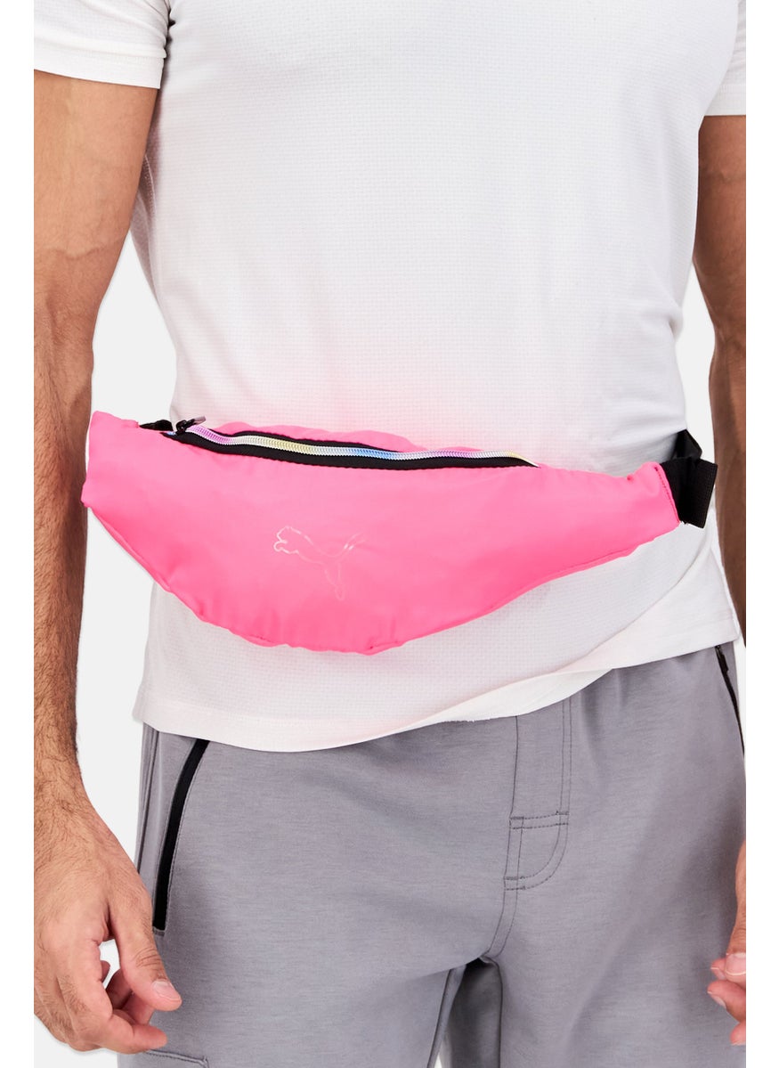 PUMA Men Brand Logo Fanny Pack L 30 x  H 12 x  W 1 cm, Pink  - Image 2