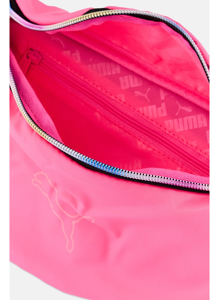 PUMA Men Brand Logo Fanny Pack L 30 x  H 12 x  W 1 cm, Pink  - Image 4