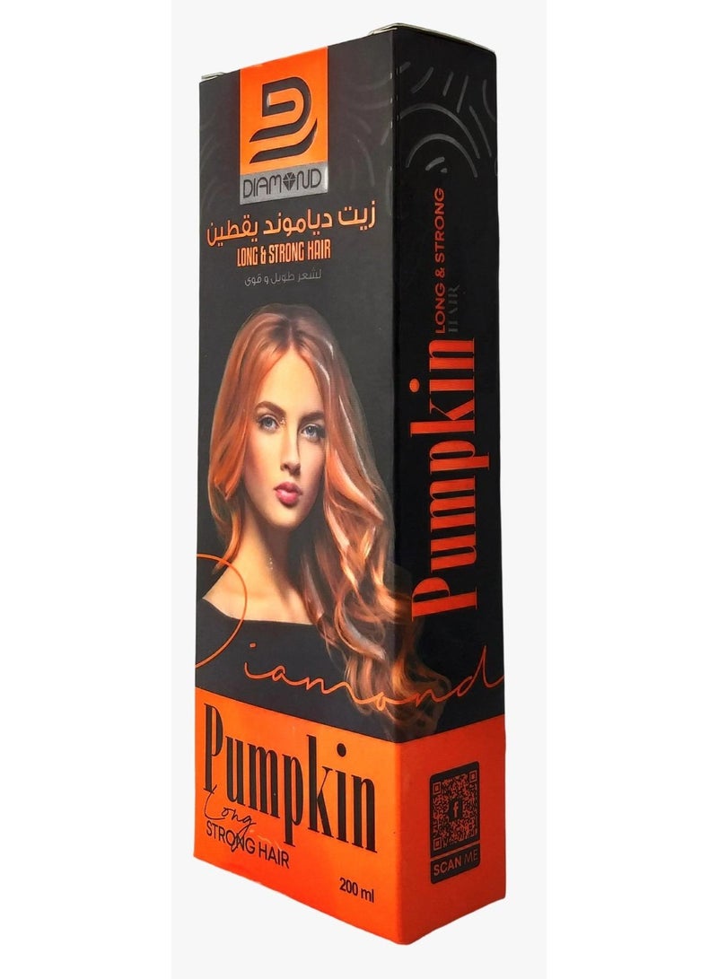 Diamond Pumpkin Hair Oil For Long & Strong Hair 200 ml - Image 4