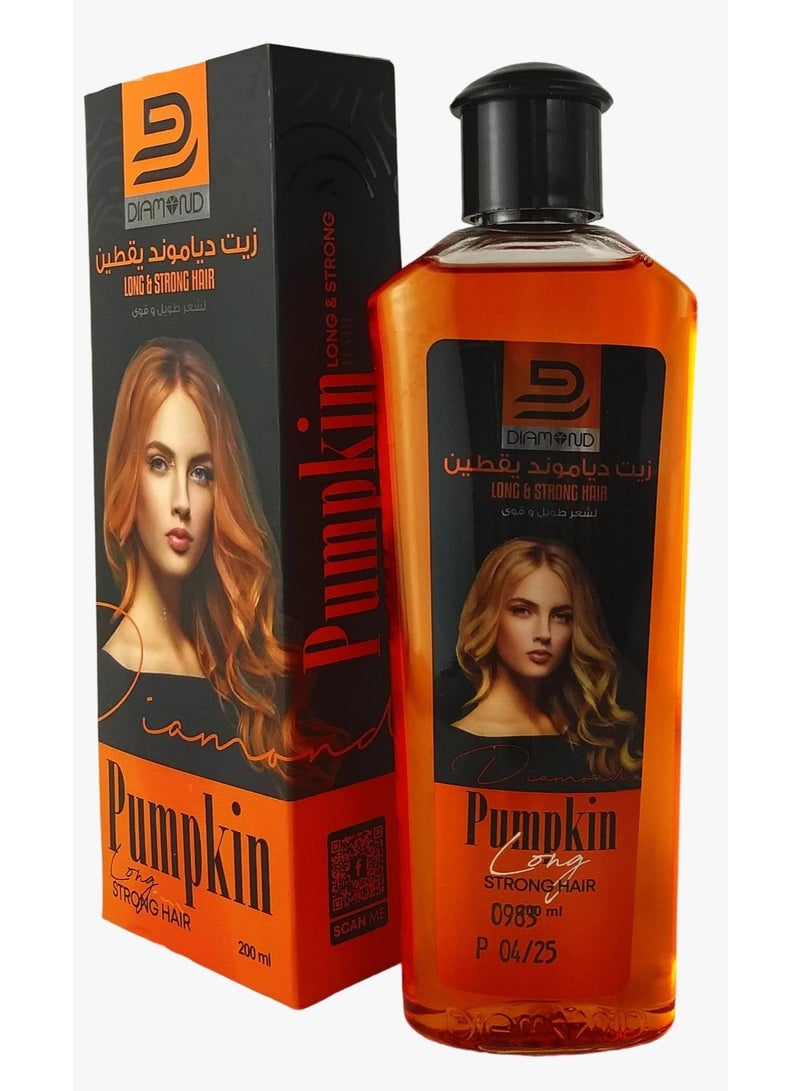 Diamond Pumpkin Hair Oil For Long & Strong Hair 200 ml - Image 1
