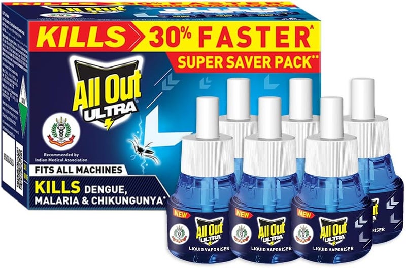 All Out Ultra Power+ Fan (Pack of 6 Refills) - Image 1