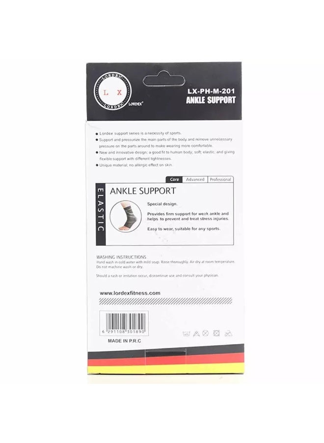 Lordex Lordex Ankle Support, Elastic Pad for Ankle Support with Special Design - Image 2