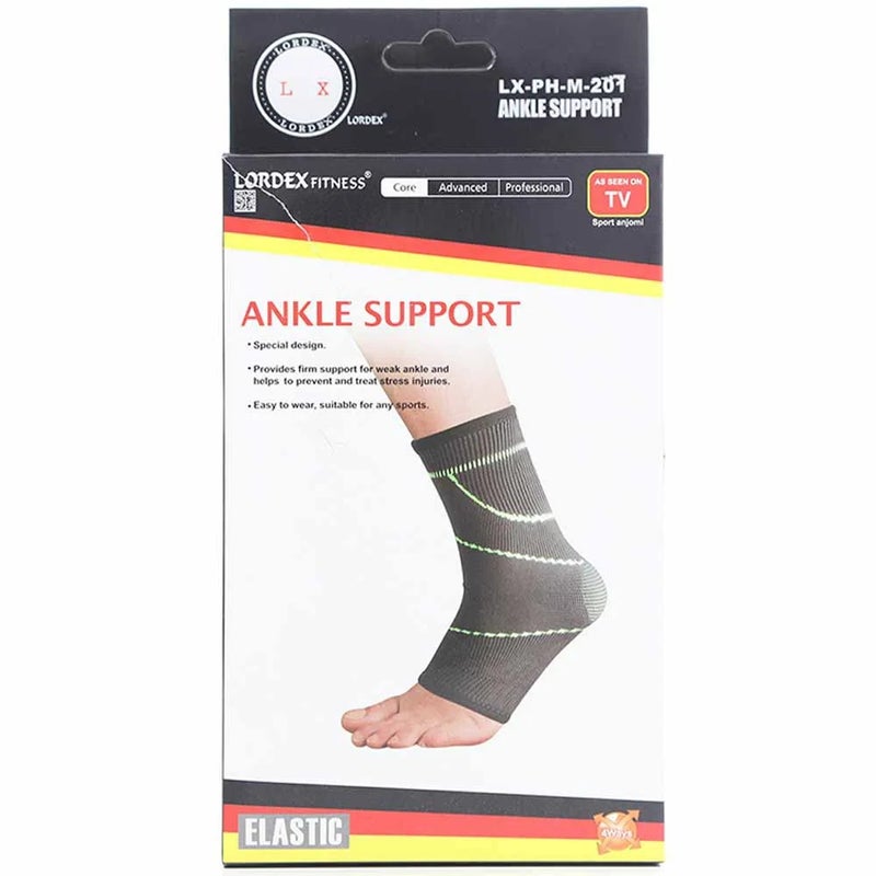 Lordex Ankle Support, Elastic Pad for Ankle Support with Special Design - Image 1