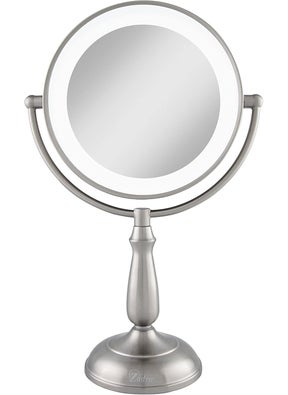 Zadro Zadro 11" Makeup Mirror with Lights and Magnification Dimmable Touch LED Lighted Makeup Mirror with Magnification 