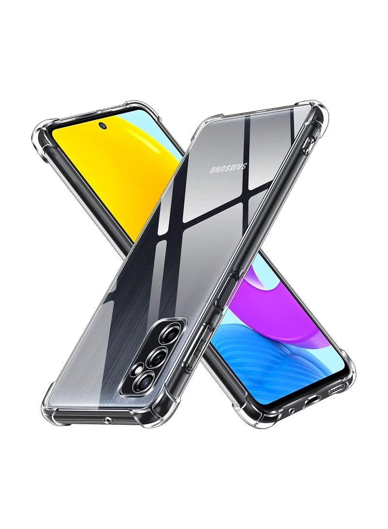 غطاء حماية شفاف ناعم ممتص للصدمات لهاتف Samsung Galaxy M52-5G (شفاف) - Image 1