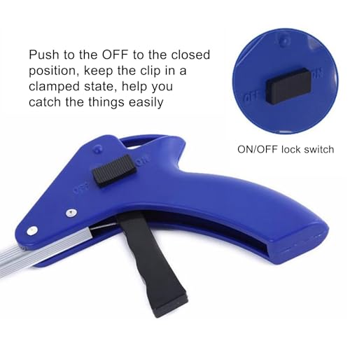 Ufurty Foldable Reacher Grabber, Aluminium Alloy Long Arm Folding Helping Hand Trash Litter Picker Suction Cup Grabber Reach Pick-Up Tool Mobility Grip Hand Aid By Rely2016 - Image 4