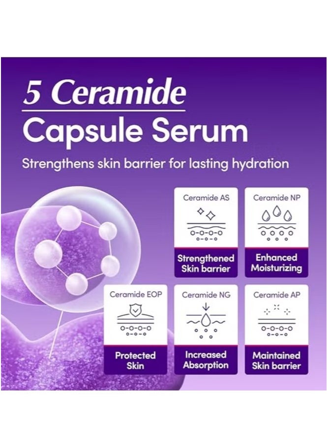 Plumping Serum – Pore and Wrinkle Minimizer with Bakuchiol | Retinol Alternative for Sensitive Skin | Enhances Firmness and Elasticity with Ceramide and Peptides, 1.01oz / 30ml