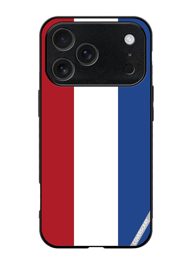 COVERSCART Protective Case Cover For Apple iPhone 17 Pro Max Netherlands Flag Design Multicolour