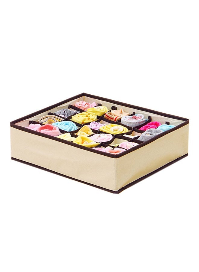 4 In 1 Foldable Underwear Storage Box Multicolor 33x30x10.5cm - Image 2