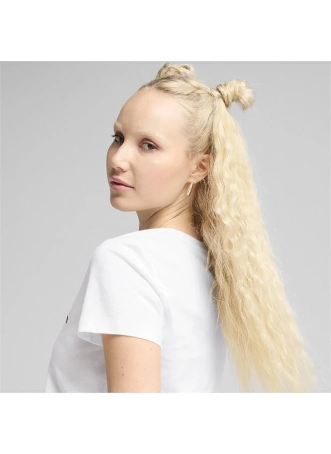 Puma PUMA White Essentials Logo Tee Women for Women | Best Price UAE