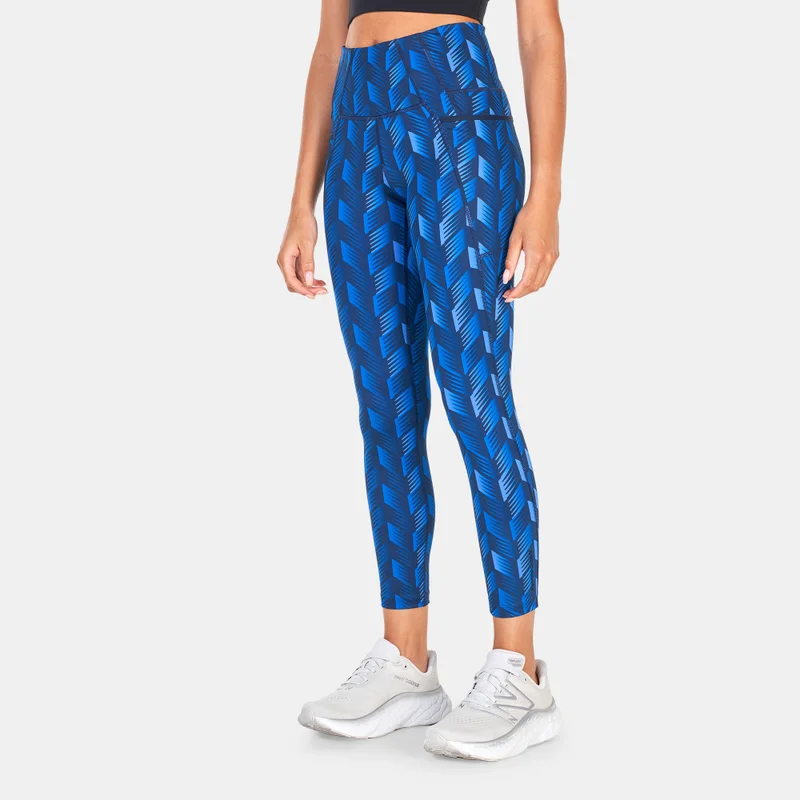 New Balance Women's Shape Shield Printed 7/8 Leggings