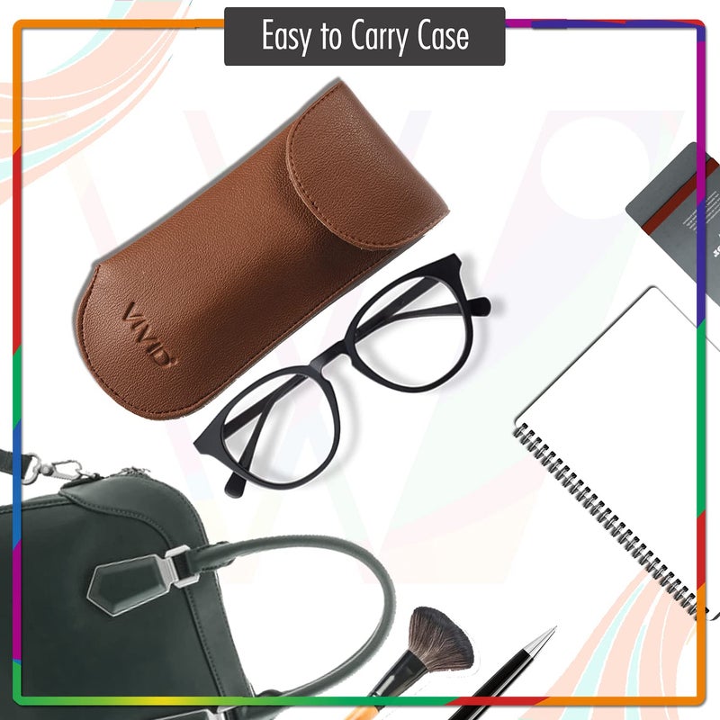 Vivid غطاء علبة نظارات VIVID Vision للبالغين خفيف الوزن للجنسين - Image 4