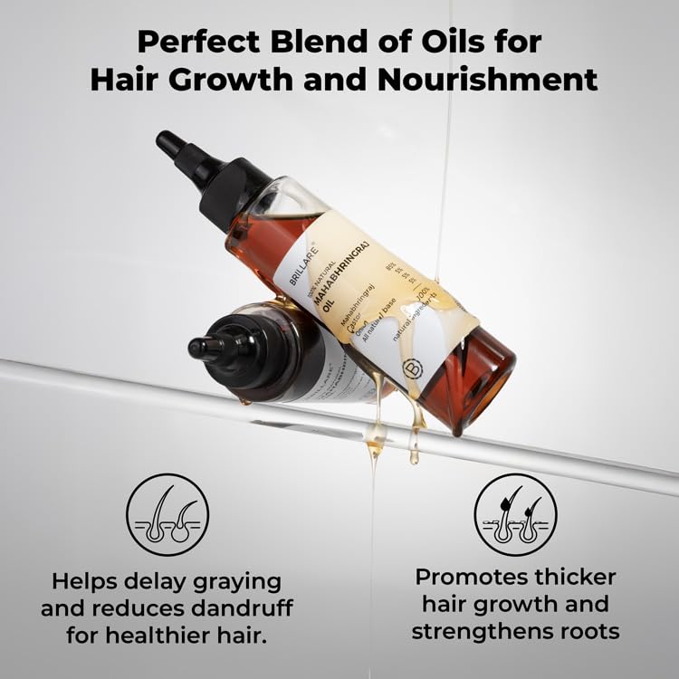 BRILLARE Mahabhringraj oil 100ml - Image 3