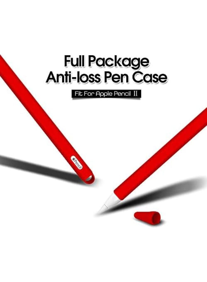 AWINNER Silicone Case Compatible With Mu8F2Am A Pencil 2Nd Generation Holder Sleeve Skin Pocket Cover Accessories For Ipad Pro 3Rd Generation Protective Nib Covers Green - Image 2