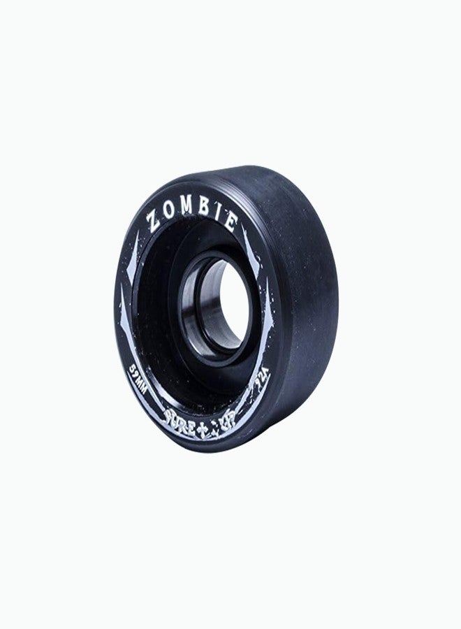 Sure-Grip Zombie Wheels Low 59mm 92a - Black Hub - Image 1
