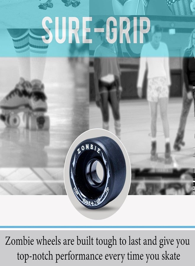 Sure-Grip Zombie Wheels Low 59mm 92a - Black Hub - Image 3