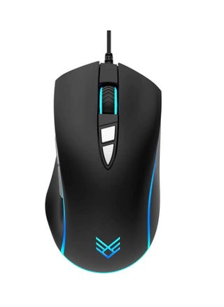 Velocity Versatile Wired Gaming Mouse, 3600 DPI, 7 Buttons, Advanced LED Lighting, Fast Scroll Wheel, 4 Levels Cursor Sensitivity Switch, for Laptops and Desktops - Black - pzsku/Z0CA0F78DC8928F7D284FZ/45/_/1731488487/35cf3d3b-8deb-4228-95af-9ab1ae428911