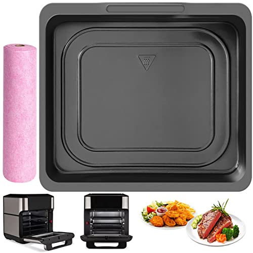 GWY Air Fryer Cooking Tray For Instant Vortex Plus10 QT Chefman 12 QT, Food Grade Nonstick Replacement Rack Parts Grill Pan Crisper Plate, Dishwasher Safe - Image 1
