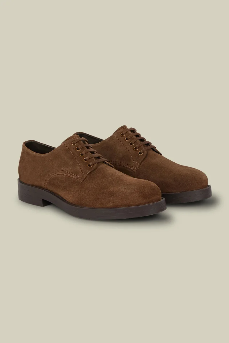 دوبل غانغر Men's Derby shoes - Brown