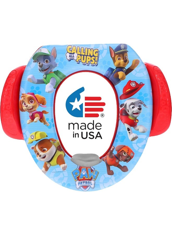 Nickelodeon PAW Patrol "Calling All Pups" Soft Potty Seat and Training - Cushion, Baby Training, Safe, Easy to Clean - Image 1