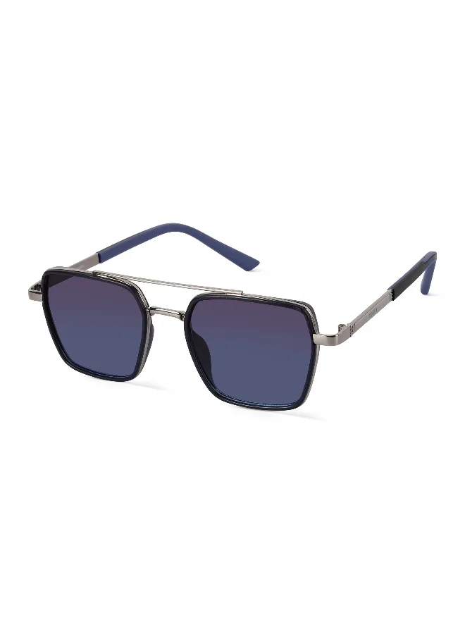 Woggles UV- Protected Blue Square Sunglasses