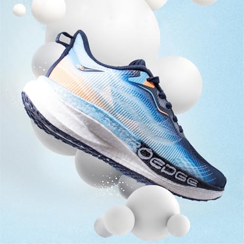 Columbus RISEFLEX Sports Shoe - Running Shoe| Walking Shoe| Training & Gym Shoe| Outdoors Shoe for Men's, (Navy & Light Sky), UK8 - Image 2