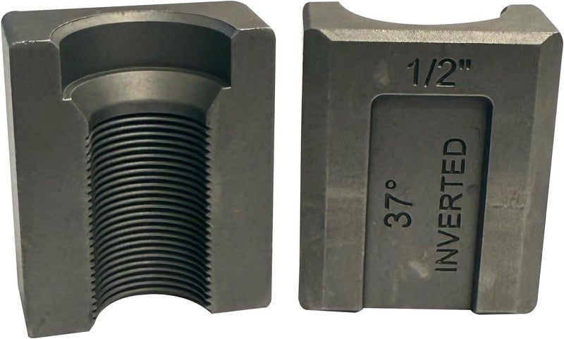 MASTERCOOL 71098-18 1/2″ Double Flare Die Set – Replacement Die Set for Hydra-Flare System - Image 1