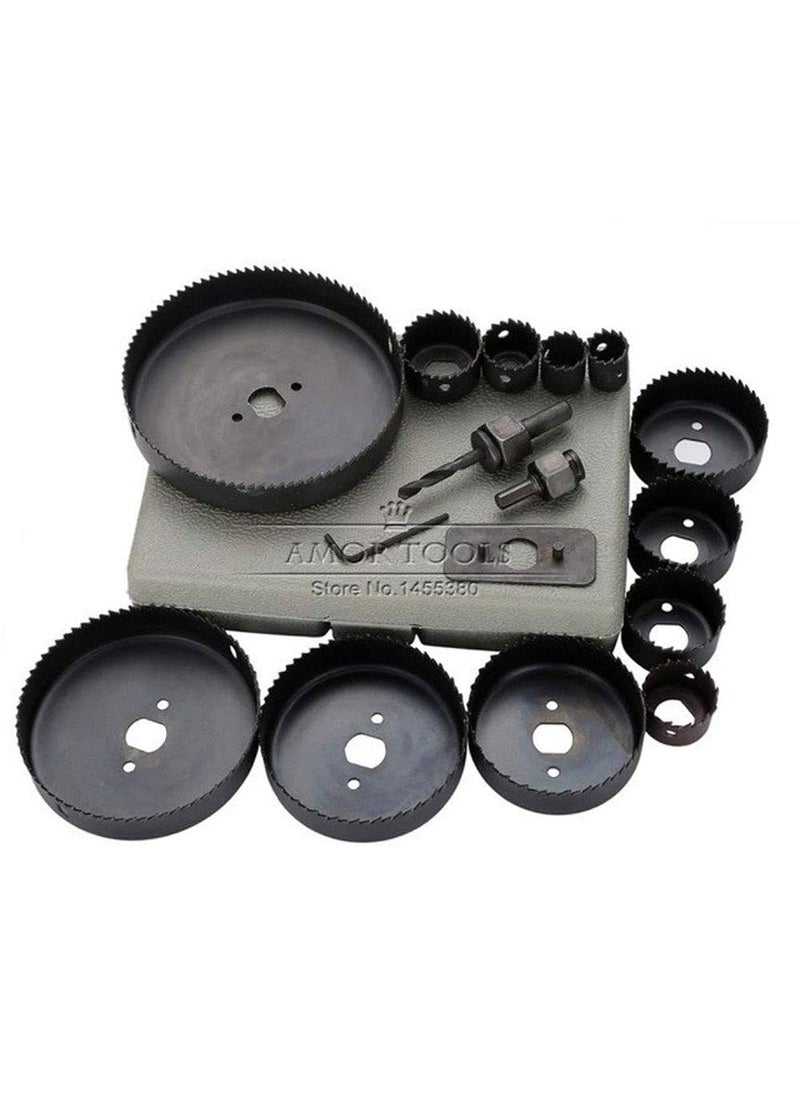 DIY Crafts DIY Crafts CTDIYHI21815 Hole Saw Wood Metal 44259 5 Hole Saw Set DiyCrafts 16 Pcs Carbon Steel Hole  - Image 3