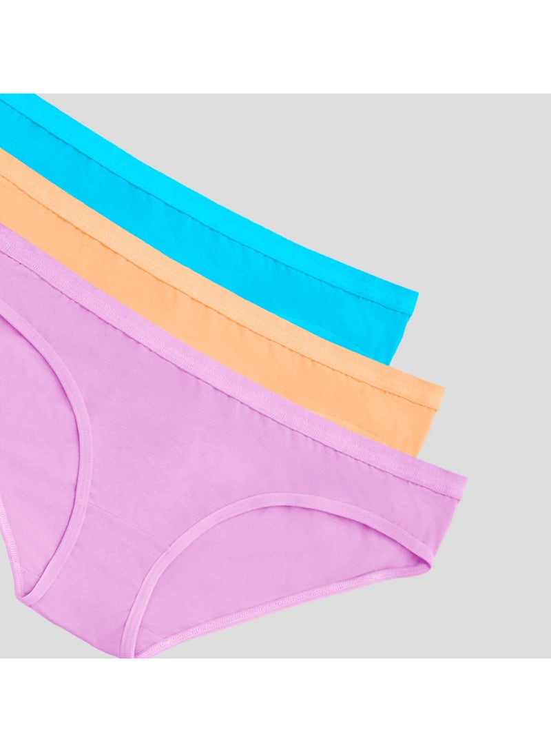 دايس باك يحتوي علي 3 قطع بكيني قطن ساده حريمي - Image 5