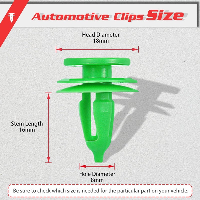 OTUAYAUTO 100PCS Door Panel Clips - Image 2