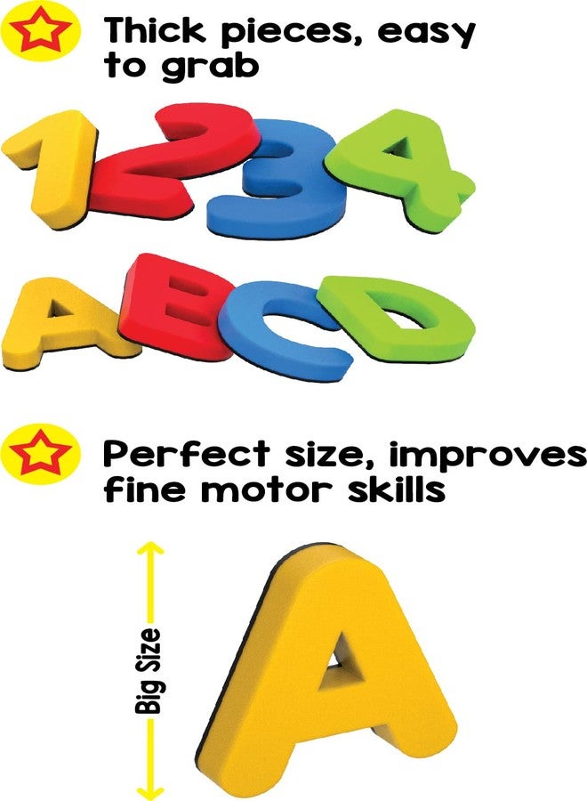 Play Panda Magnetic Learn to Write Capital Letters & Numbers with Write and Wipe Magnetic Board - Image 3