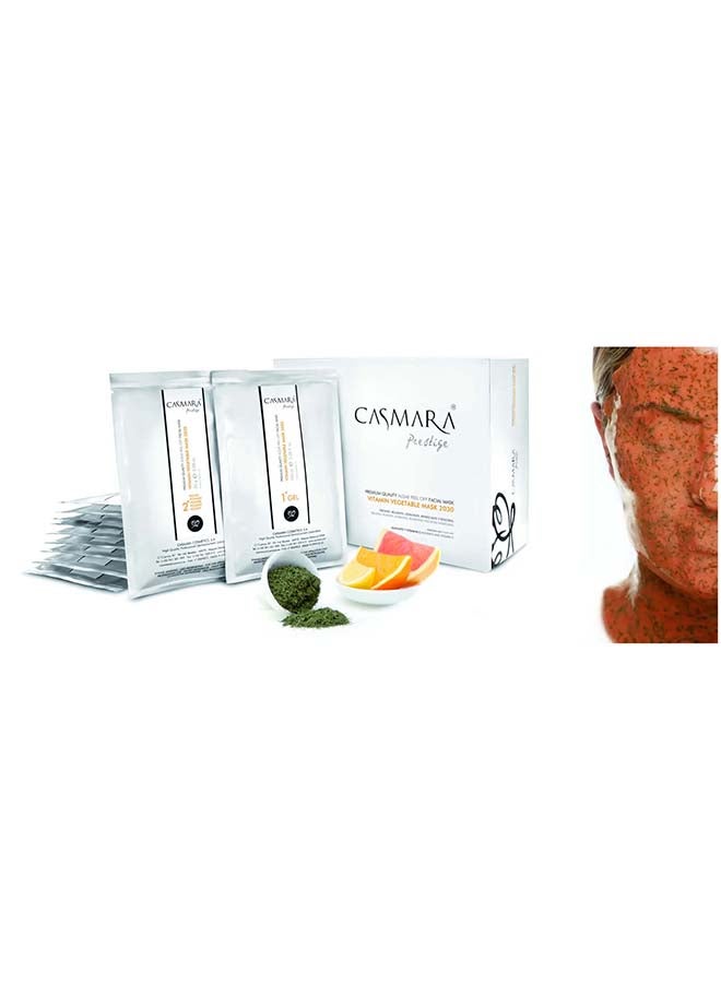 Vitamin Vegetable Mask 2030 Gel and Powder  1 Pack