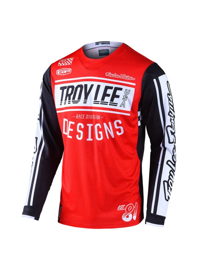 New Troylee Cross-country Motorcycle Mountain Bike Breathable Quick-drying Sports Outdoor Long Sleeve Downhill Riding Clothes