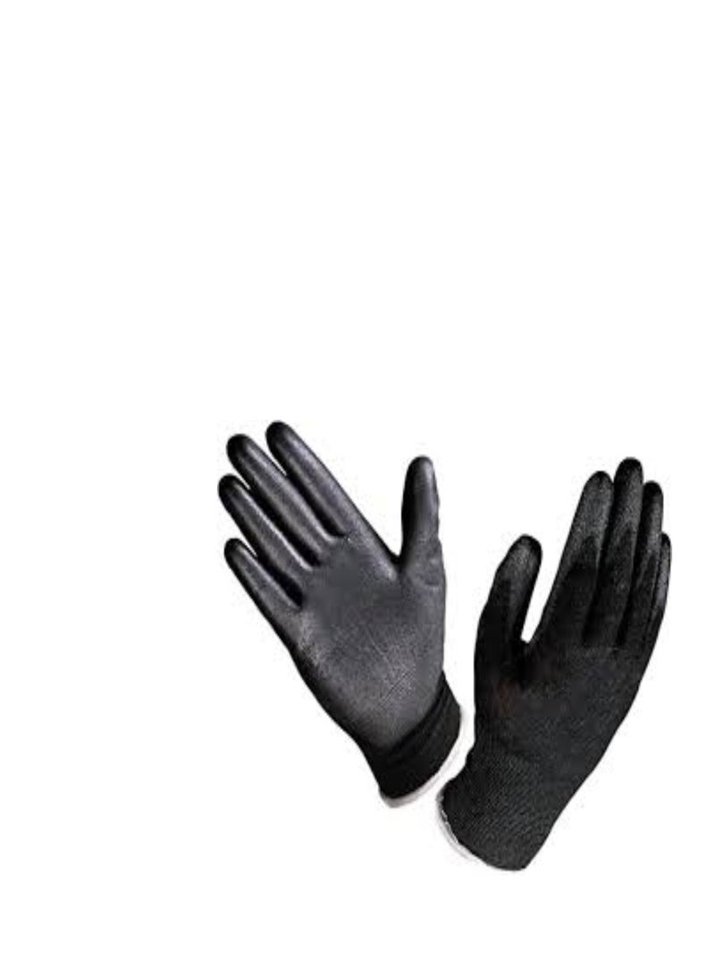 KNP KNP Black Grip Glove 1 Pair is a High Quality Multi Purpose Glove Designed to Provide Excellent Grip Comfort and Protection.  - Image 1