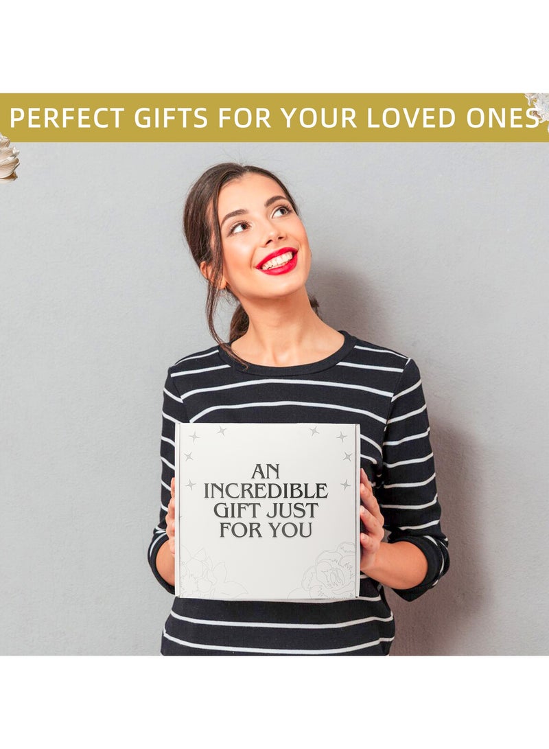 Get Well Gifts Spa Set for Men Self Care Gifts for Men 12 PCS, Care Package with Cozy Blanket, Self Care Gift for Father Dad Husband