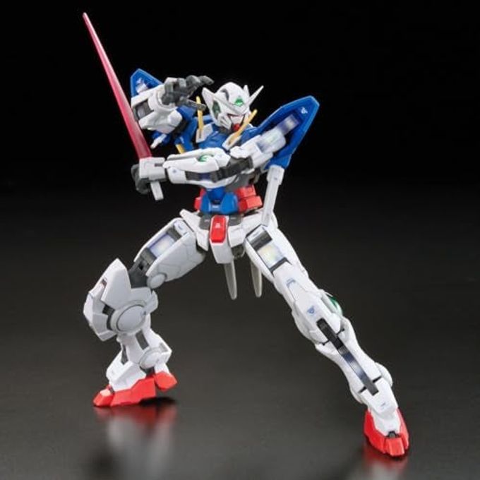 BANDAI SPIRITS Bandai Hobby Mobile Suit Gundam 00 RG 1/144 Gundam Exia Model Kit - Image 3