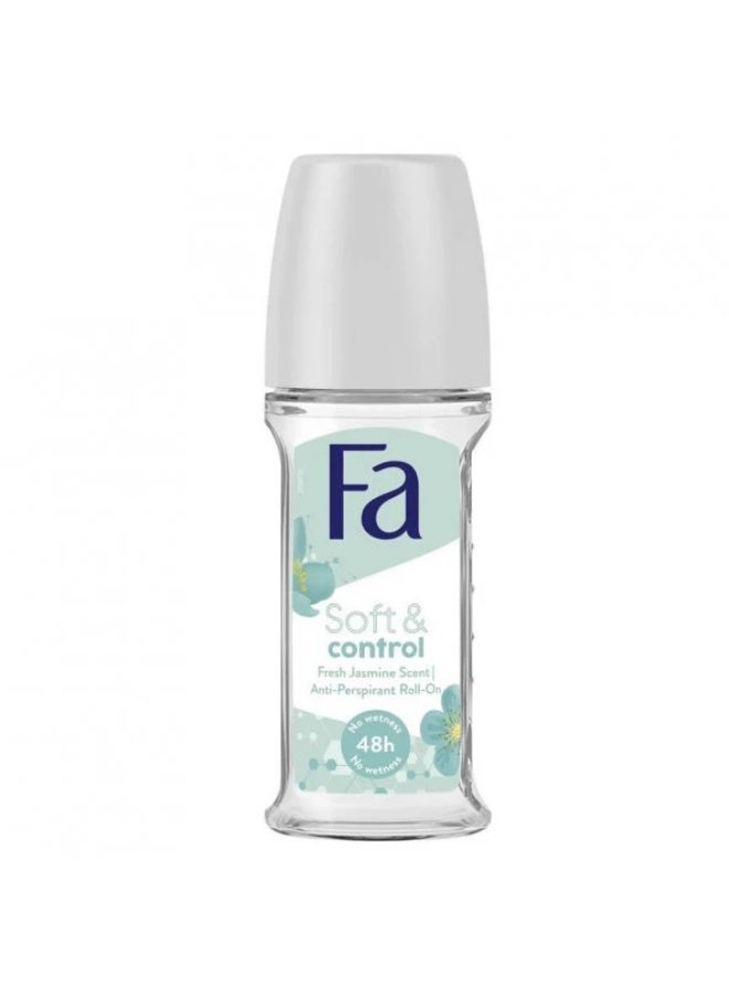 Soft & Control Deodorant  Refreshing Jasmine Scent50ml