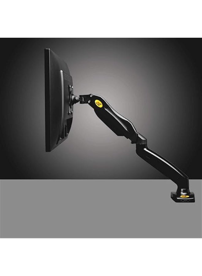 NB NORTH BAYOU NB F80 Gas Spring Monitor Arm – Adjustable Desk Mount for 17–27 Inch Screens, Full Motion TV & PC Stand, Supports 5–15 lbs - Image 2